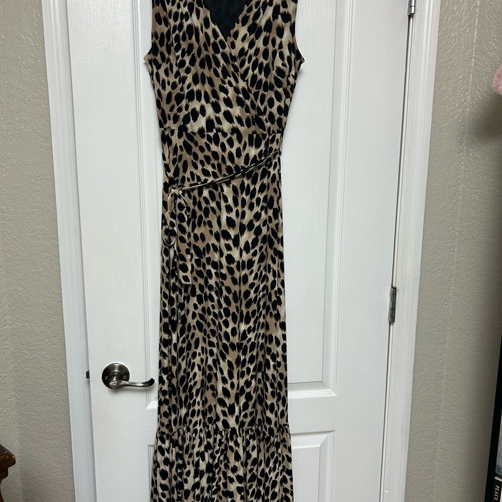 INC International Concepts Animal Print Maxi Dress
